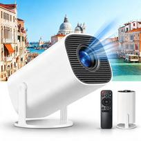 Projektorius 720P Android 12, rotuojantis 180°, WiFi 5G, Bluetooth