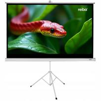 Projektoriaus ekranas su stovu FULL HD 16:9 SCREENBOX