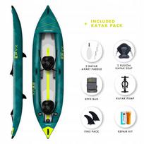 Pripučiamoji baidarė Aquadesign Epyx 380 cm, 2 vietų