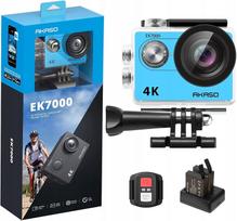 Veiksmo kamera AKASO EK7000, 4K, 30 k./s, 170°, 20 MP, WiFi, atspari vandeniui
