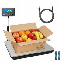 Elektroninės platforminės svarstyklės su LCD, 200 kg