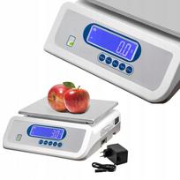 Elektroninės laboratorinės svarstyklės iki 3 kg, LCD ekranas