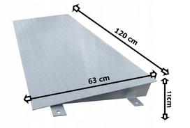 Platformos svarstyklių rampa INRUN 120 cm sandėliui vežimėliams
