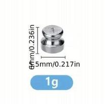 Kalibravimo svarelis 1 g