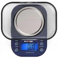 Juvelyrinė svarstyklė 300g/0,01g su LCD ekranu, skaičiavimo funkcija, tara, dubeniu, dėklu