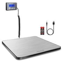 Svarstyklės ACCT siuntoms, 180 kg, LCD ekranas, juodos