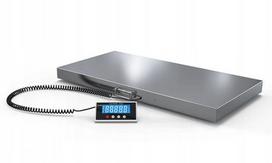 Nerūdijančio plieno svarstyklės SF809, 500 kg/100 g, 100x50 cm