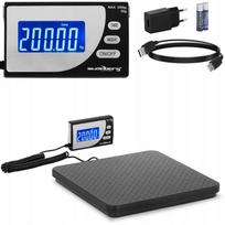 Pramoninės svarstyklės SBS 200 kg/50 g, LCD, USB, 300x300x35 mm