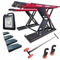 Žirklinis keltuvas NORMET PX-3500S, 3,5 t, mobilus, 1,2 m