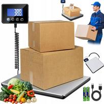 Skaitmeninės svarstyklės 200kg, LCD ekranas, tikslaus svėrimo, taros funkcija, 4 matavimo vienetai