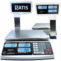 Elektroninės svarstyklės RS, su metrologine patikra, iki 15 kg