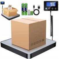 Elektroninė svarstyklė 200 kg, LCD ekranas, 10 g tikslumas sandėliui