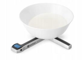 Virtuvinės svarstyklės Hendi, sulankstomos, elektroninės, 5 kg, LCD, kompaktiškos