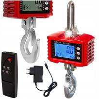 Elektroninės kabamosios svarstyklės 1000 kg su nuotolinio valdymo pultu ir įkrovikliu MAR-POL M90167