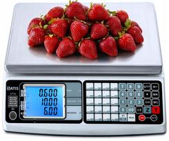 Elektroninės svarstyklės RS, 15 kg, su kainos skaičiavimu