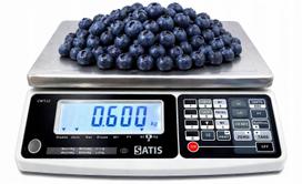 Elektroninės svarstyklės 6kg, 1g tikslumas, LCD, su legalizacija