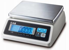 Atspari vandeniui svarstyklė CAS SW-II 15W LCD 6/15kg, legalizuota