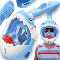 Vaikiška nardymo kaukė SHARK S/XS, pilno veido, plaukimui ir nardymui