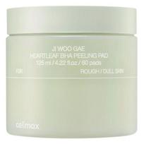 CELIMAX Heartleaf BHA Eraser Peeling Pad (60 Pads) — Exfoliating & Soothing Daily Peeling Pads white