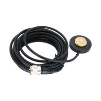 Mažas NMO laikiklis Magnetinis pagrindas NMO magnetinių antenų pagrindas 55MM skersmens su 259 jungtimi VHF UHF antenoms 1