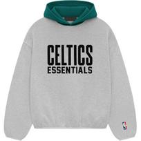 Fear of God Essentials x NBA Celtics Hoodie Light Heather Men Tops Grey 192AL246303F M white
