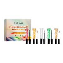 EELHOE colorful hairdressing styling set DIY as you like to create chic hair color styling, holiday dress is the best choice 1set beige