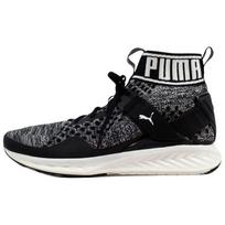 PUMA Ignite EvoKnit Black/Quiet Shade White 189697-01 35.5 black