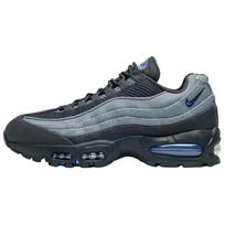 Nike Air Max 95 Big Bubble - Dūmų pilkos spalvos Unisex sportbačiai Juodi Angracito Spalvos Mėlyni Racer-Blue IM9605-002 43 gray