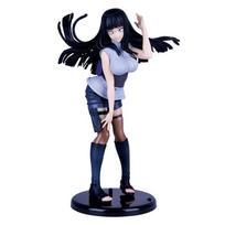 21CM Anime Naruto Shippuden Hyuga Hinata Veiksmo figūrėlė PVC Statulėlė Kolekcinis Modelis Žaislai Dekoracija Lėlė Ornamentas Dovana Vaikams NO BOX black