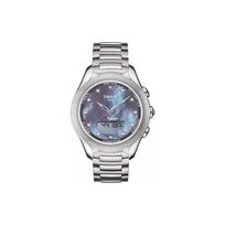 TISSOT Women's Watch T075.220.11.106.01 Black Mother of Pearl gray