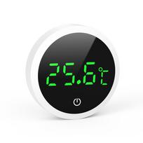 ORIA akvariumo termometras apvalus skaitmeninis LCD termometras elektroninis žuvų bako temperatūros matuoklis roplių dėžutės mini termometras