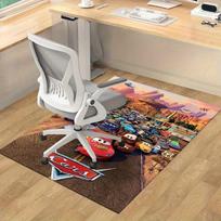 1pc,Cars Movie Poster Area Rug - Pixar Cars Room Decor,Perfect Gift for Car Enthusiasts - Vibrant Colors & Soft Material,Easy to CleanH042 80cm by 120cm black