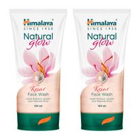 Himalaya Natural Glow Kesar Face Wash (Pack Of 2) white