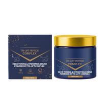 Neck Moisturizing Cream Moisturizing and Refreshing Smooth and Delicate Daily Care Neck Skin Contour Gentle Moisturizing Neck Cream blue