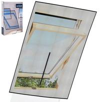 Orion juodas stoglangio tinklelis nuo vabzdžių ir uodų su užtrauktuku ir tvirtinimo juosta 140 x 120 cm