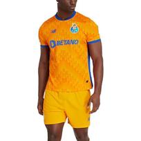 New Balance Porto SS24 Futbolo marškinėliai Vyriški Geltoni MT230308A-WY 2XL orange