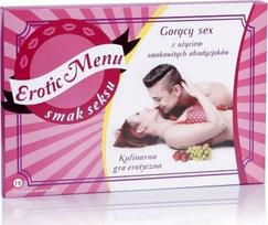 Erotiškas žaidimas poroms "erotic Menu" – aistringi patiekalai