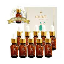 Niacinamido ampulė – Kolagenas, Adenozinas, Propolis 15 ml × 10 vnt. rinkinys: beige