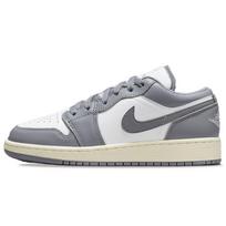 Air Jordan 1 Low GS Vintage Grey Vaikų sportbačiai Stealth White Sail 553560-053 36 gray