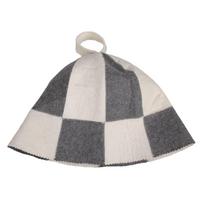 Wool Sauna Hat For Heat Protecting And Quick Drying In Steam Room Providing Comfortable And Durability Performances 1 white