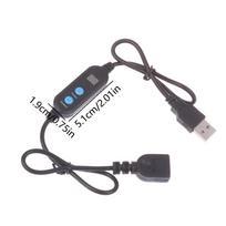 USB Countdown Timer Cord Digital Timer Switch Cable Auto Cutoff Connector Controller Timer Switches For LED Strips Fan Motors· gray