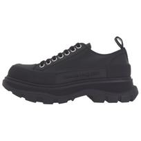 Alexander McQueen Tread Slick Canvas Sneakers 'All Black' Men's 705662WHZ621081 EU 44 gray