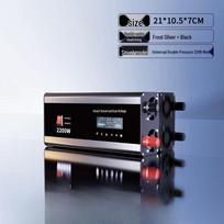 MiXiang Dual Voltage Pure Sine Wave Power Inverter gray