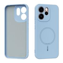 For OPPO Reno 15F 14F 15 14 Pro/Find X9 X8 Pro Case Full Body Protection Hand Feel Liquid Silicone For Magsafe Soft Bumper Cover OPPO Reno15 Pro white