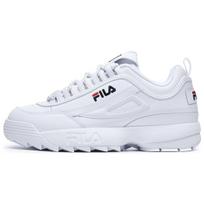 FILA Fusion Disruptor 2 Premium Sports Casual Low-Top Shoes Women sneaker Winter-White T12W814102AWT 37.5 white