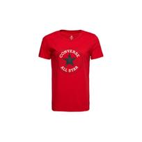 Converse Chuck Patch Short Sleeve 10017759-A01 S raudona