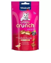 Vitakraft Crispy Crunch skanėstai katėms su antiena, 60 g