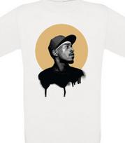 Rakim Eric B Rap Hip Hop T-shirt white Short sleeve All Sizes S-5Xl JM456 Unisex T-Shirt S black