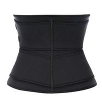 Waist Trainer Corset Sport Workout Weight Loss Tummy Control Cinchers Sweat Band XXL juoda