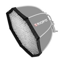 TRIOPO S120 Diameter 120cm Honeycomb Grid Octagon Softbox Reflector Diffuser for Studio Speedlite Flash Softbox gray